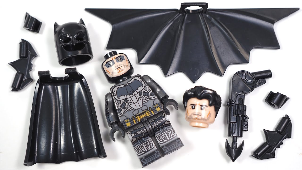 LEGO Batman (Ben Affleck) | The Flash Movie Unofficial Lego Minifigures