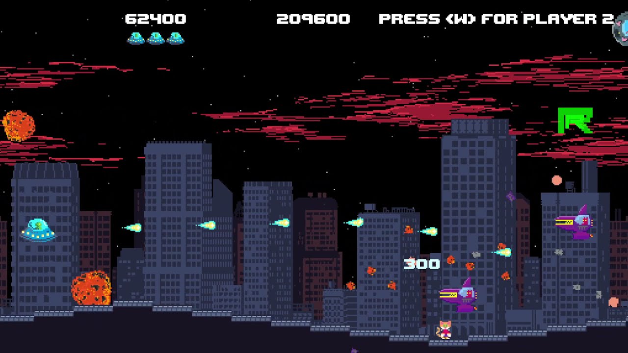 Opera GX Game Jam Entry: Cats vs Aliens