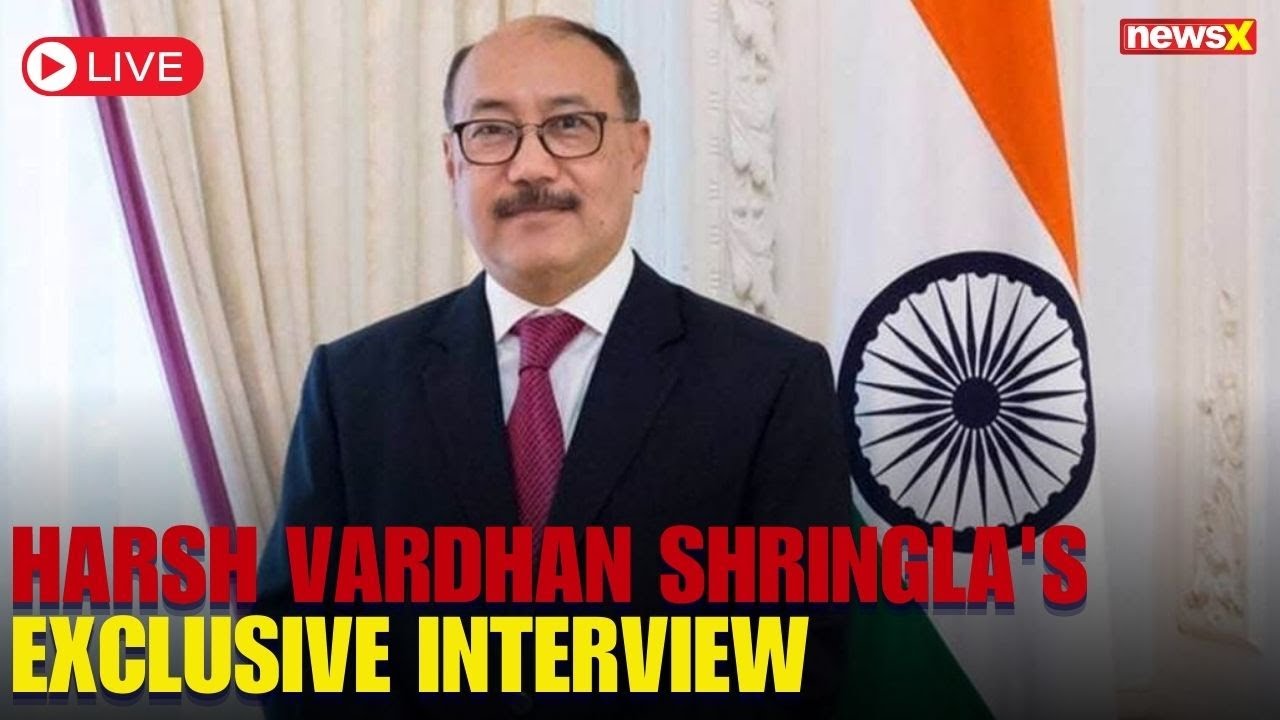 LIVE | Harsh Vardhan Shringla on India-U.S. Relations, PM Modi-Trump Bond, & JD Vance Visit