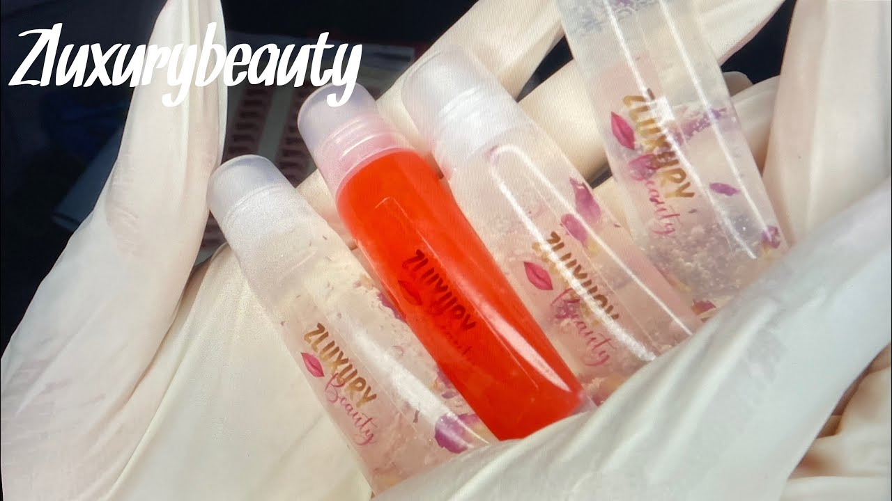 ASMR Lip Gloss Filling & Packaging Orders!