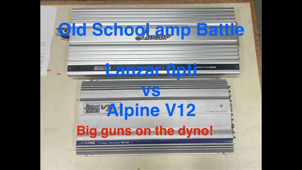 lanzar против гигантов Alpine Old School класса A/B сразятся на динамометрическом стенде!