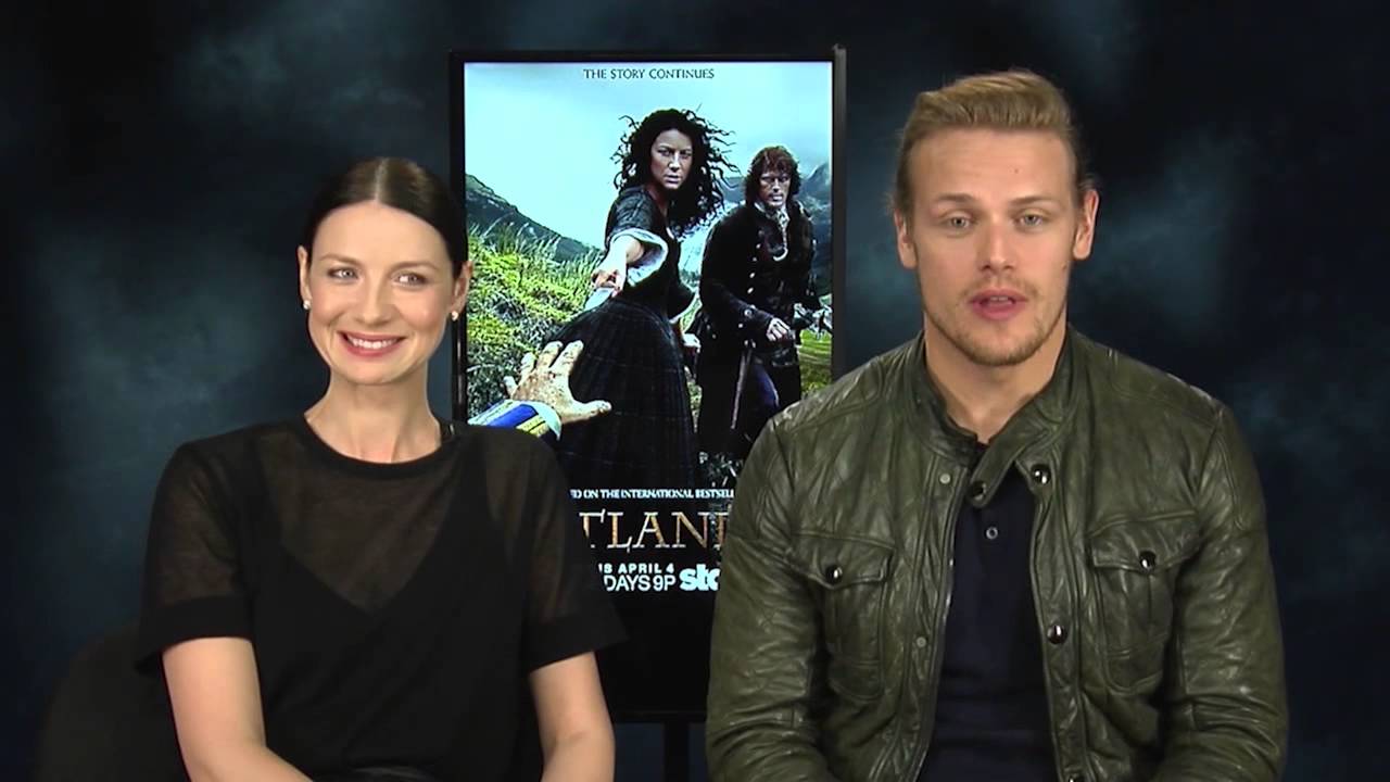 Caitriona Balfe and Sam Heughan (Outlander) on Sidewalks Entertainment (2015)
