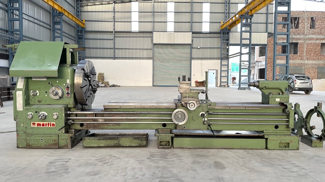 Heavy Duty Lathe Machine - Martin Germany - 3200 mm Job Length