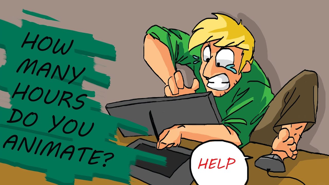 How many hours do you animate? (as a student)