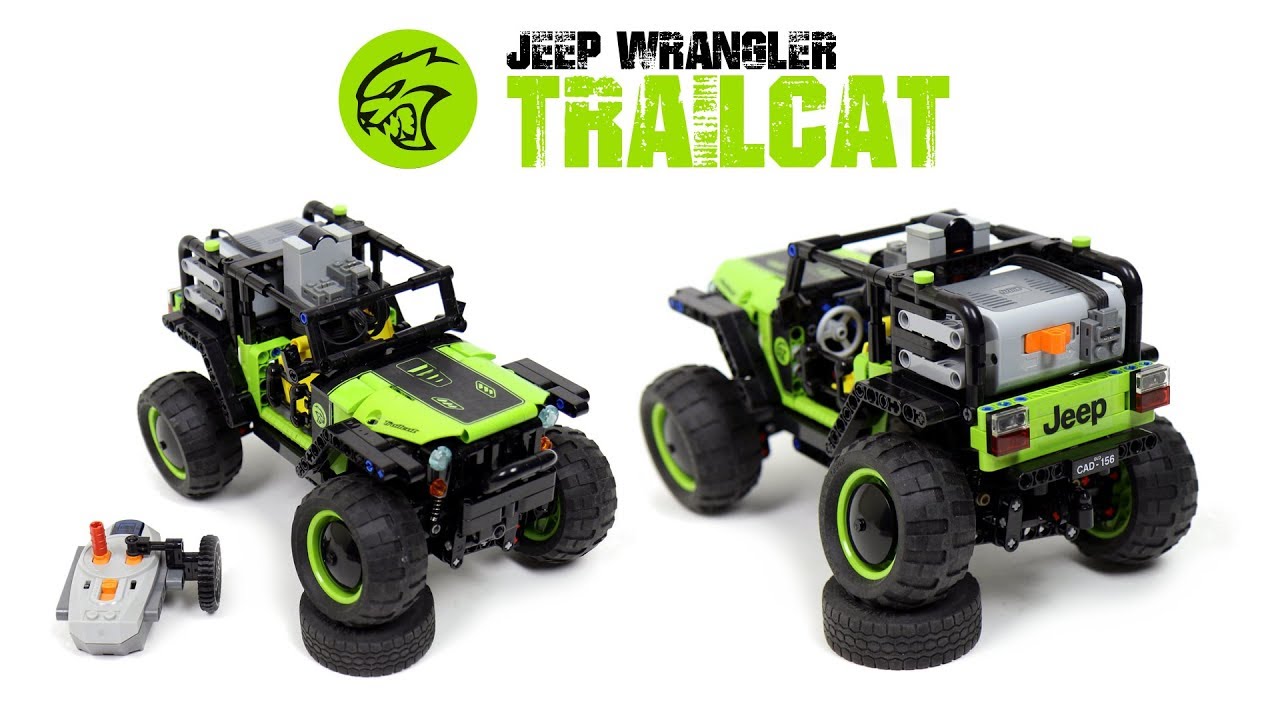 LEGO Ideas: 4x4 RC Jeep Wrangler Trailcat Project (Needs Your Votes!)