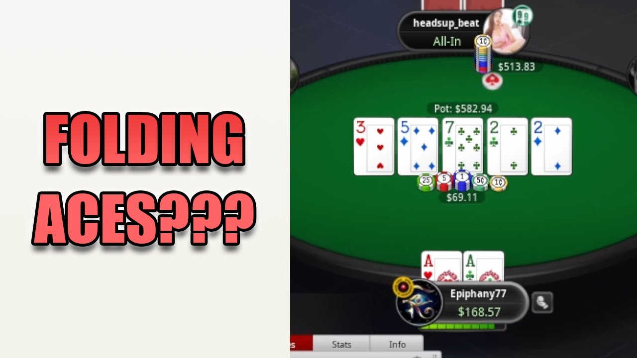 WOULD YOU FOLD ACES IN THIS SPOT?! Epiphany77 Stream Clips