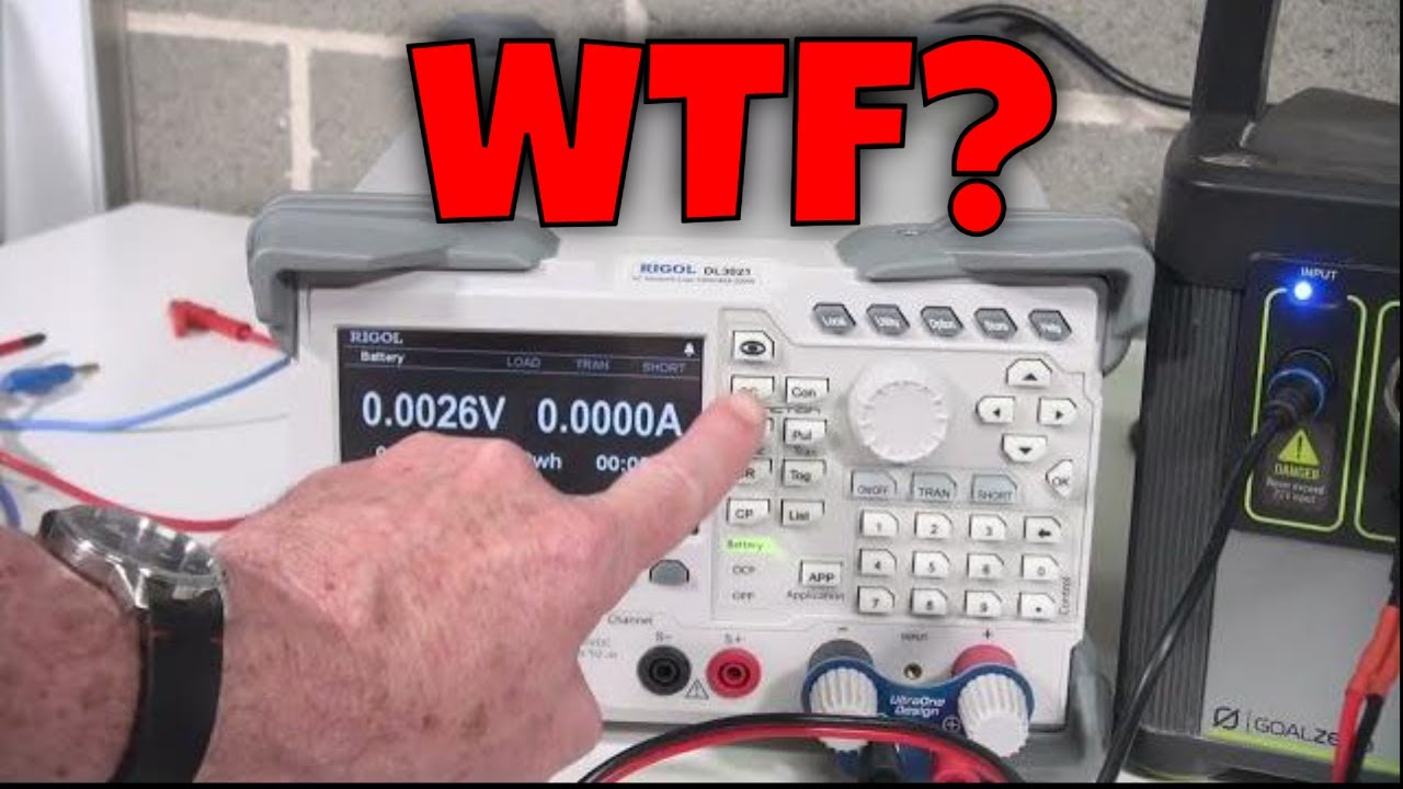 WTF is Wrong with my Rigol DL3021 Electronic Load?