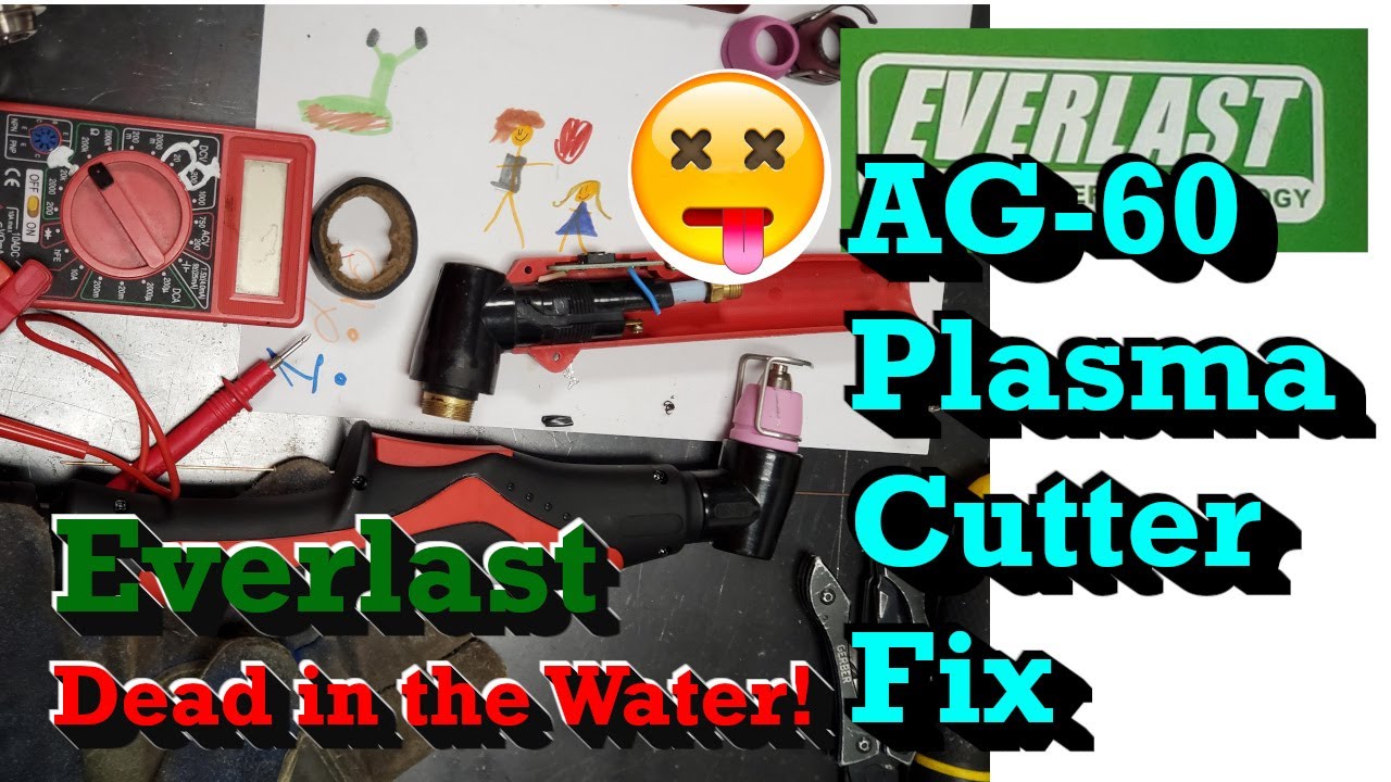 EVERLAST Plasma Torch Repair/Replace | #RIVERWELD AG-60 | #welding #welders #plasmacutting