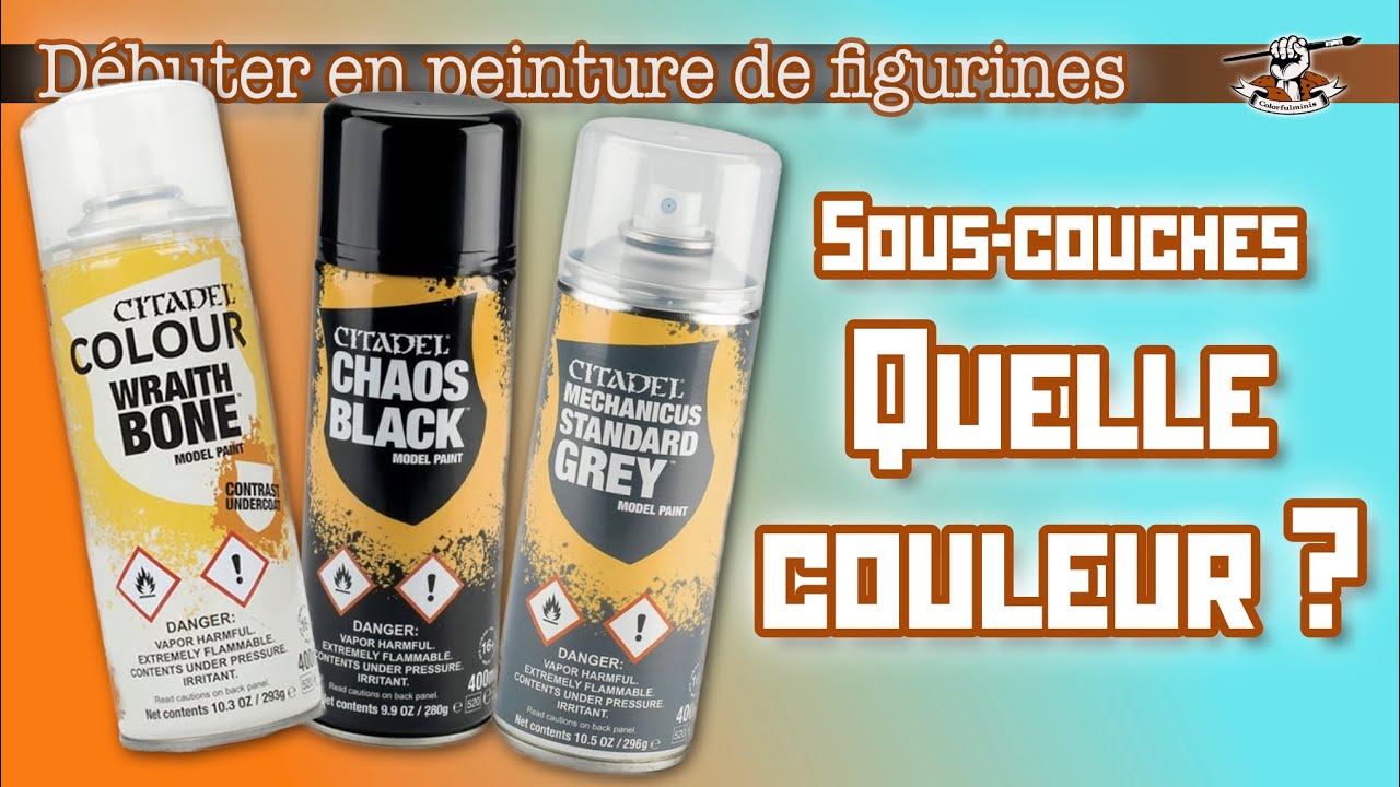 Noir, blanc ou gris ? Quelle sous-couche utiliser ?