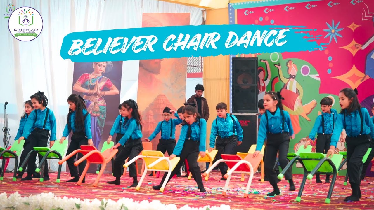 Believer Chair Dance Performance 🔥 | Ravenwood Annual Function 2025-26 | Power & Passion on Stage