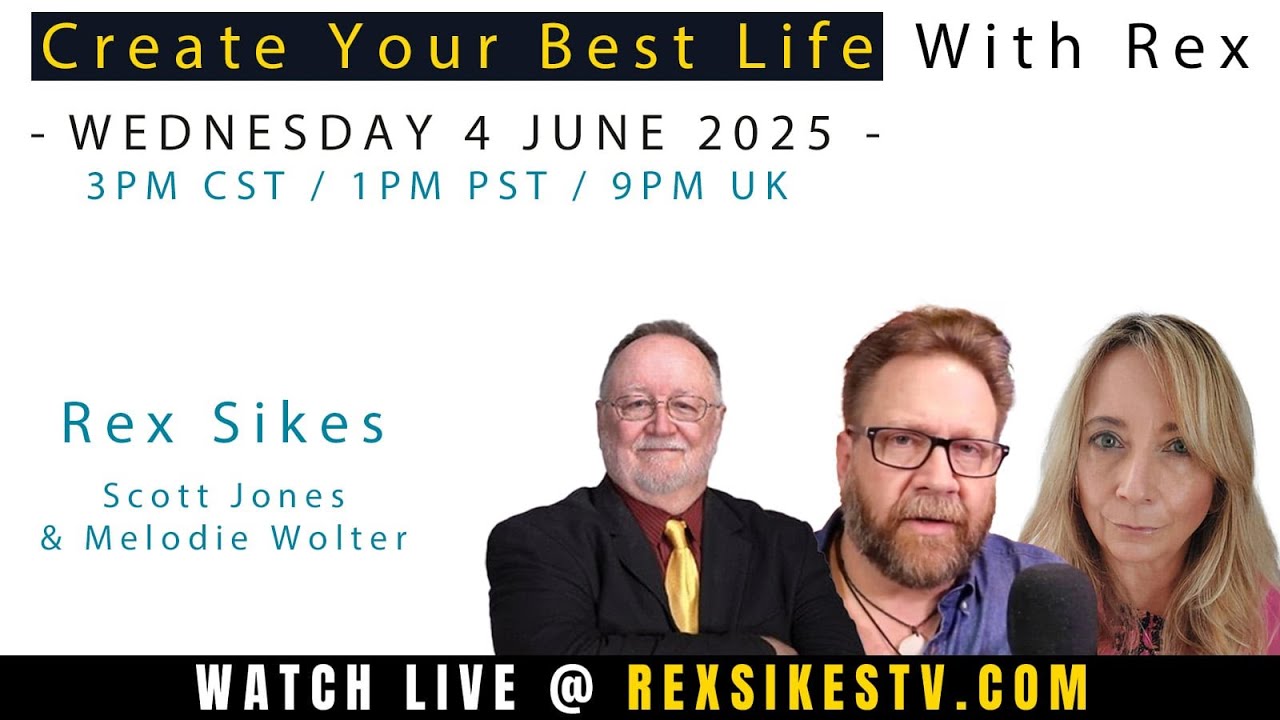 Scott Jones Melodie Wolter onCreate Your Best Life With Rex