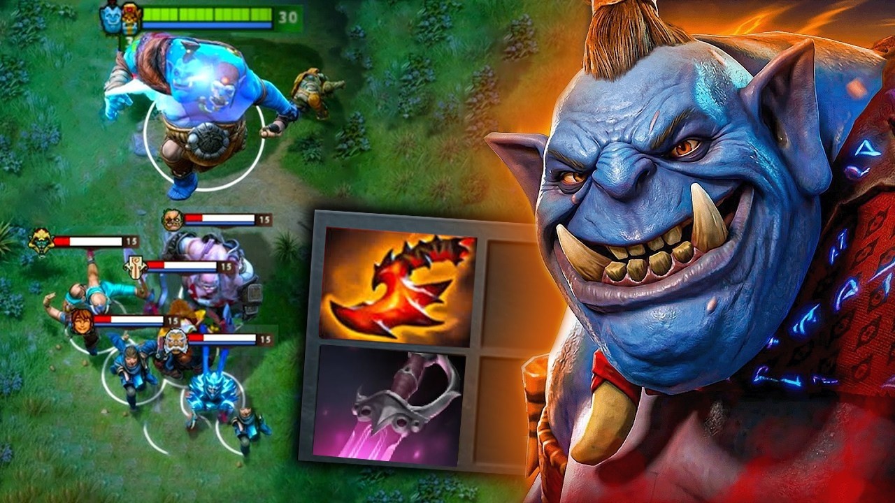 Hard Carry Ogre Magi Solo Carry The Game🔥🔥One Shot Rampage Dota 2