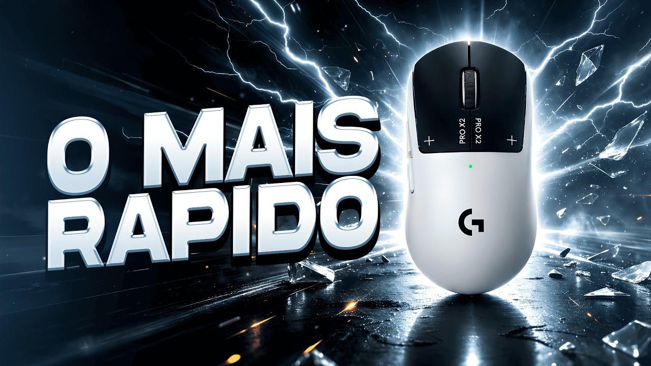 A LOGITECH LANCOU O MOUSE MAIS RAPIDO DO MUNDO!! - UNBOXING E PRIMEIRAS IMPRESSOES G PRO SUPERSTRIKE