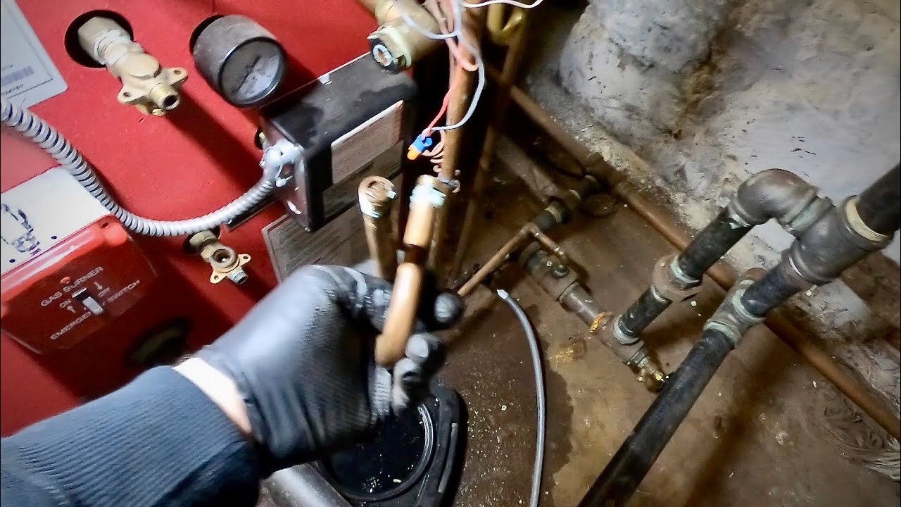 Neglected Plugged Up Steam Boiler