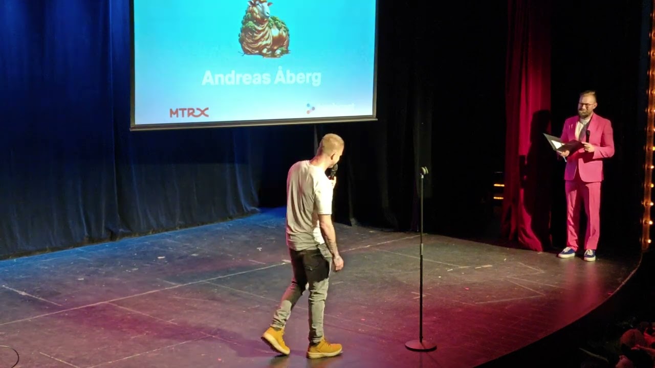 SM i ordvitsar 2024 Andreas Åberg @oobynoobe