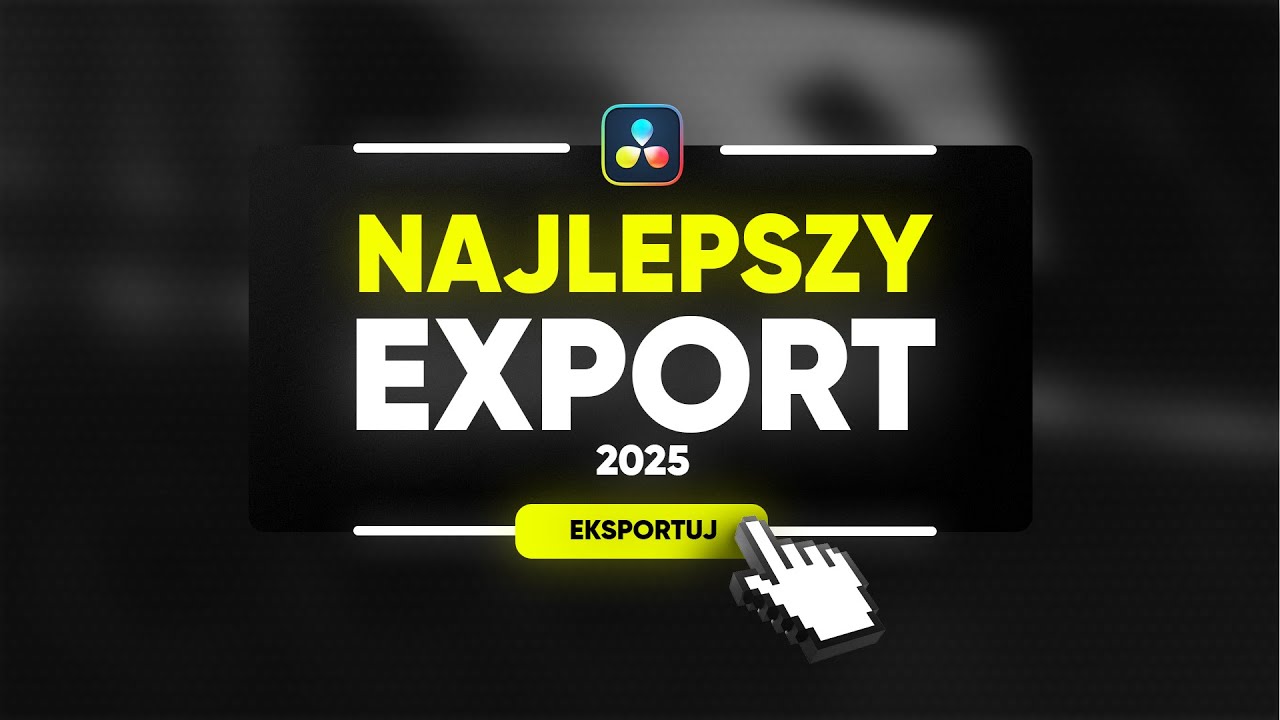 Napraw zły eksport z DaVinci Resolve na YouTube - Prawidłowe ustawienia DaVinci Resolve 19