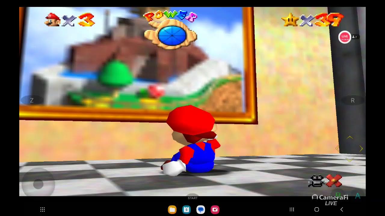 Jugando Mario 64 en vivo, Parte 8