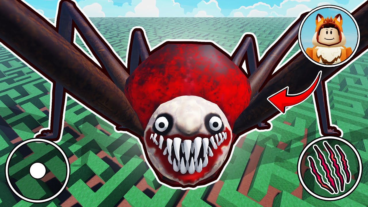 กลายเป็นแมงมุมปีศาจ ในเขาวงกต! 🕷️ Roblox 100 Players Impossible Maze