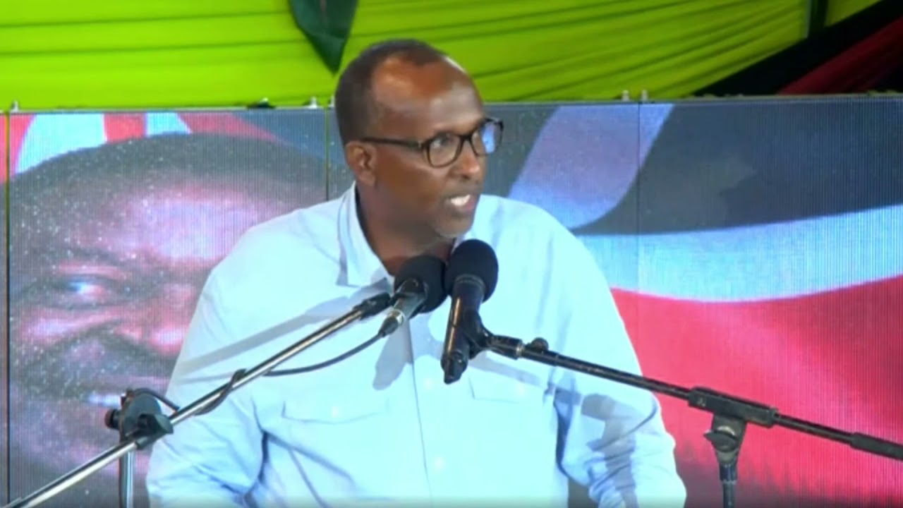 ADEN DUALE'S SPEECH AT MUDAVADI'S EARTHQUAKE EVENT AT THE BOMAS OF KENYA!!