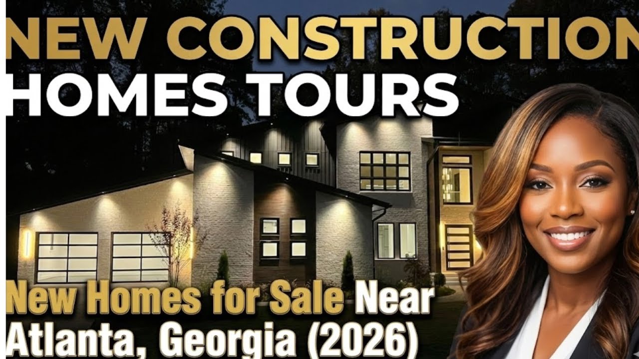 New Construction Homes Tour 🏡✨ | New Homes for Sale Near Atlanta, Georgia (2026)