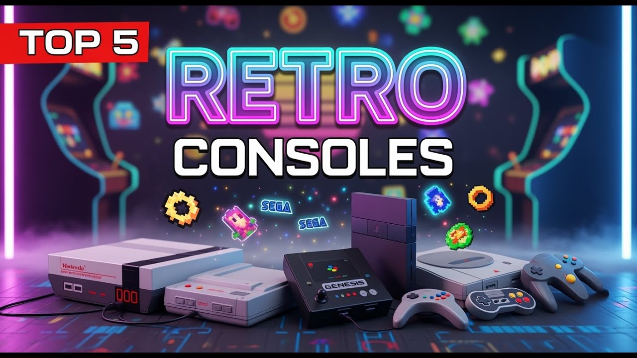 TOP 5 Best Retro Gaming Consoles 2026 | Relive the Golden Age of Gaming!