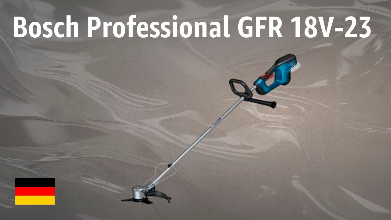 Akku-Freischneider Bosch Professional  GFR 18V-23 | TEST | Deutsch