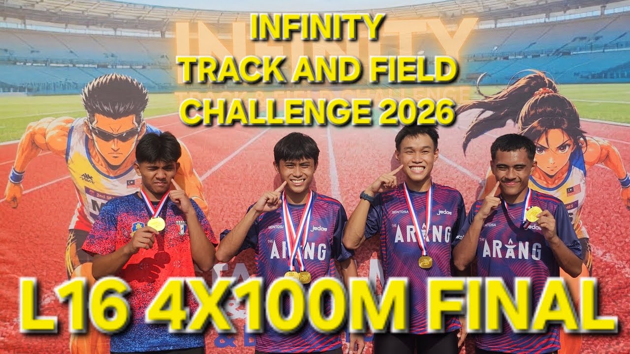 Bieg na 4x100 m Finał L16 Infinity Track and Field Challenge 2026 &ndash; 6 czerwca 2026