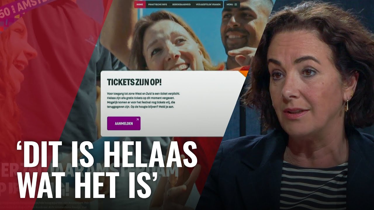 Halsema over chaos tickets ringfeest: 