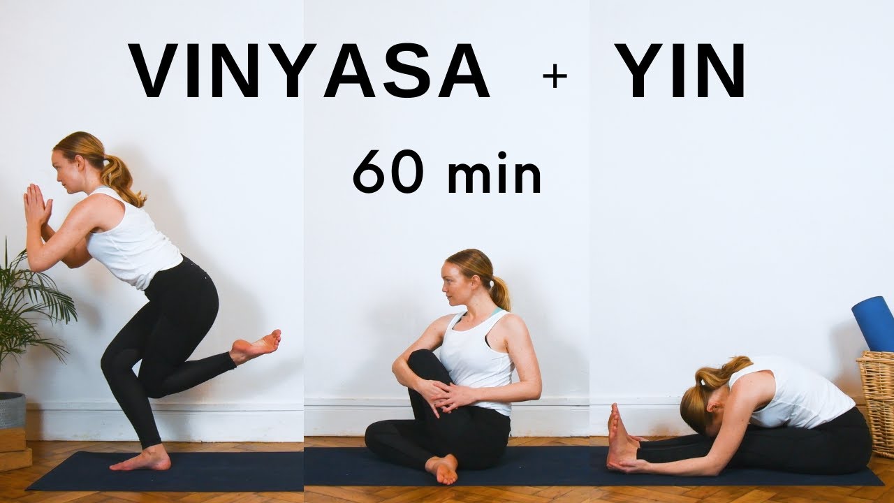 Cours de Yoga Complet 60 minutes | Vinyasa Dynamique & Yin Yoga | Intermédiaire