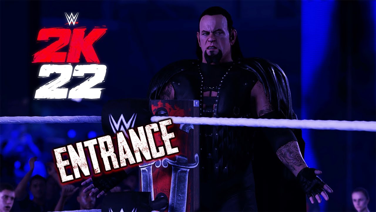 WWE 2K22 Undertaker Ministry of Darkness Full Entrance - Wrestlemania 37 Arena
