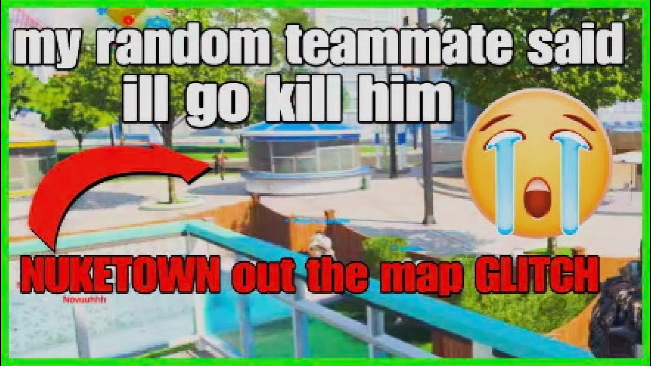 Nuketown glith out the map dissapointing in a new game😒😂