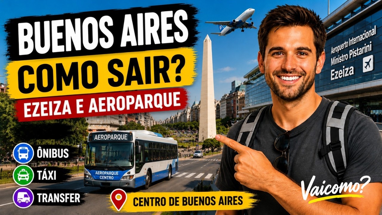 Como Sair dos Aeroportos de BUENOS AIRES (SEM ESTRESSE) | Guia Completo 2025