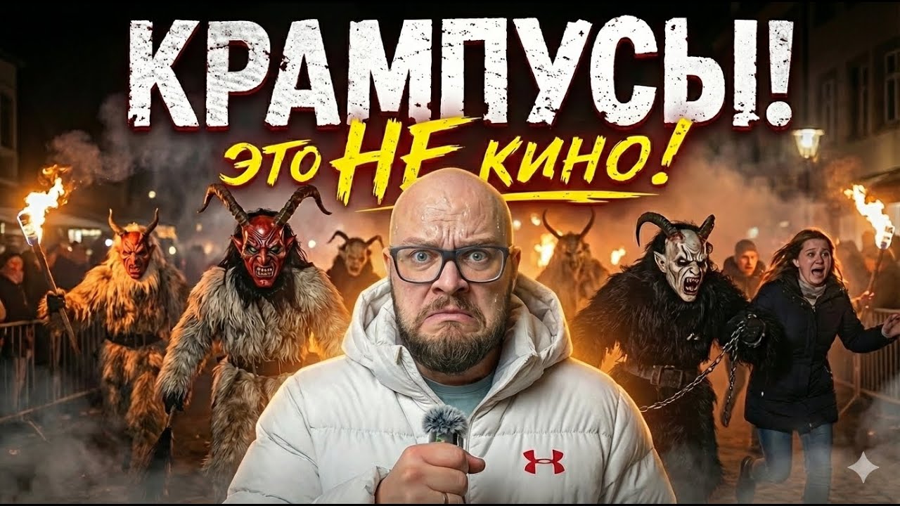 Я провёл день с крампусами в Германии. Что происходит за кулисами