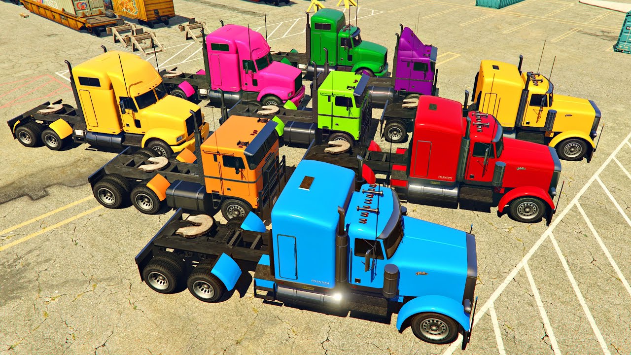 GTA V SEMI TRUCKS PS5 PRO GAMEPLAY! (NO COMMENTARY)