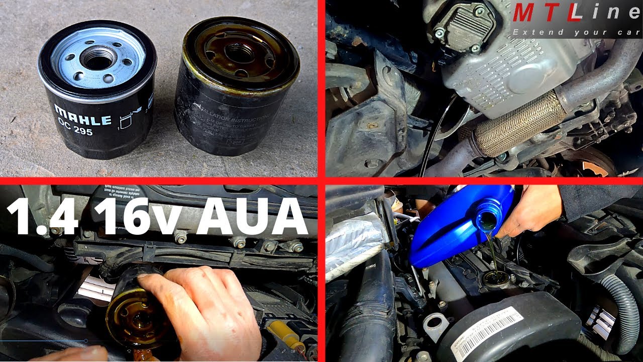 1.4 16V AUA engine – oil and oil filter change – Audi A2 – EP19 – project youngtimer