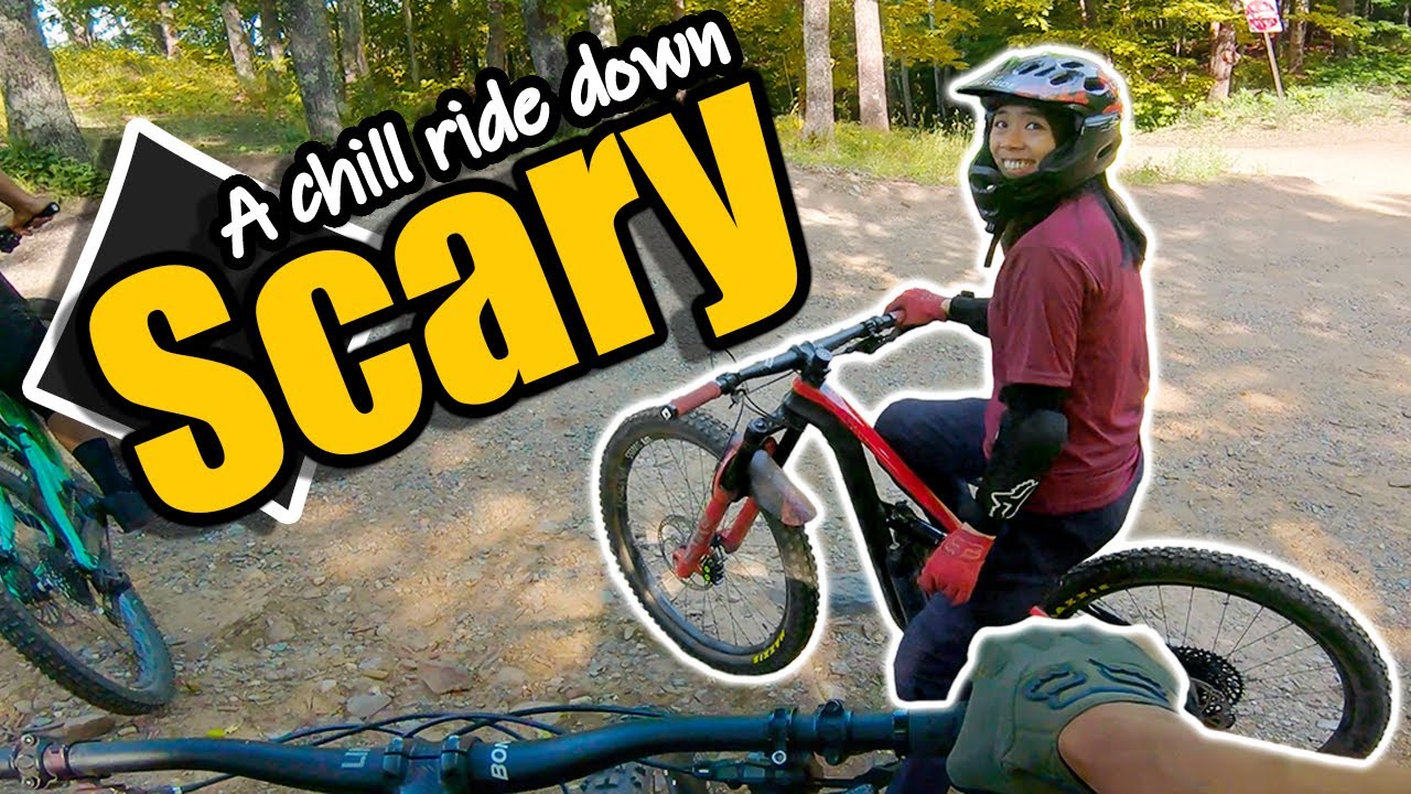 Scary Trail 😱 • Marquette, Michigan • The Duke of MTB