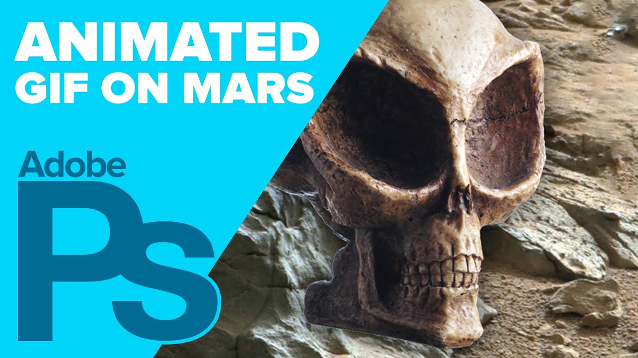 How to Create an Animated GIF, on Mars, in Photoshop