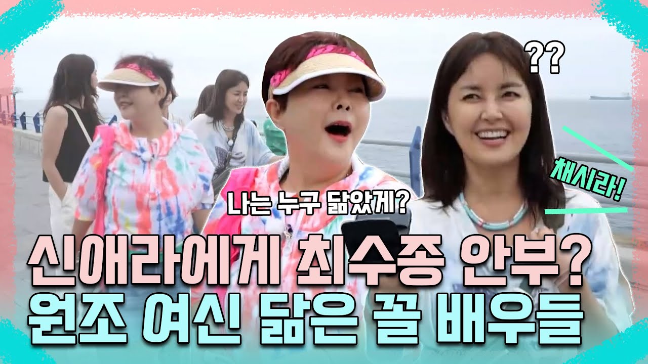 다른 남편 안부까지🤣ㅋㅋ원조 여신 신애라의 닮은 꼴 배우들ㅋㅋ | MBN 20220825 방송