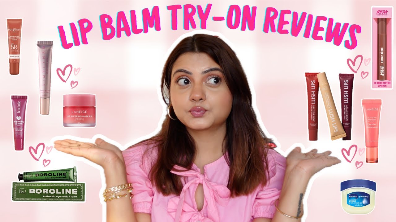 *HONEST TRY-ON REVIEWS* of my Lip Balm Collection 💋 Tinted Lip Balms with SPF ☀️ BEST & WORST 💯