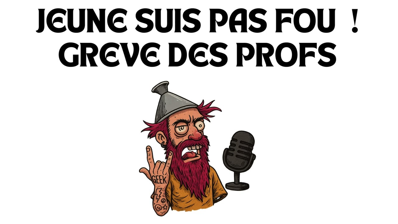 Jeune suis pas fou - Greve des profs