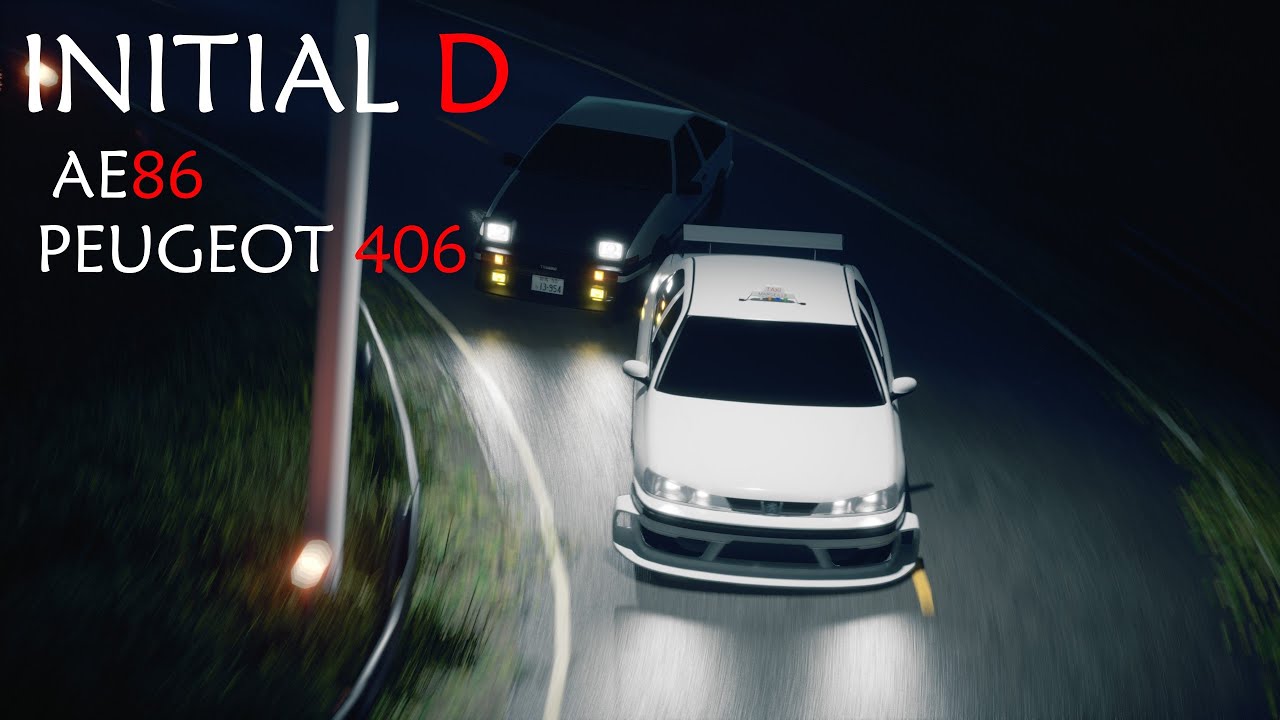 Initial D Project BLACKLIST 8 [Unreal Engine 5 Cinematic]