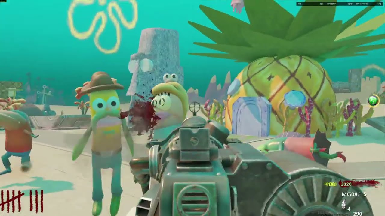 Bikini Bottom Zombies - VinnyZ500 Edition | BO3 Custom Zombies | No Commentary