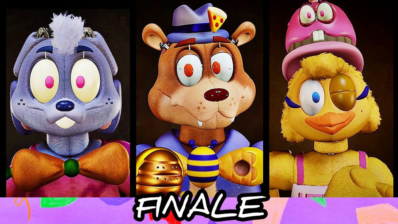 I REDESIGNED AND ANIMATED THE FAZBEAR GANG! 🐻🐰🐥 #fnaf #animation #youtube #art #games