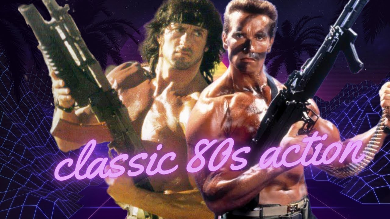 Classic 80s action II action movie montage
