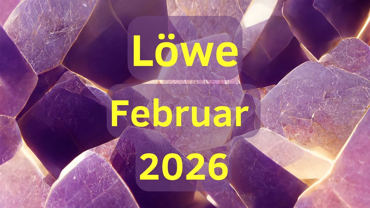 Löwe ♌️ - Februar 2026  - Alte Fesseln lösen sich – die Sonne zeigt deinen Weg ❤️❤️