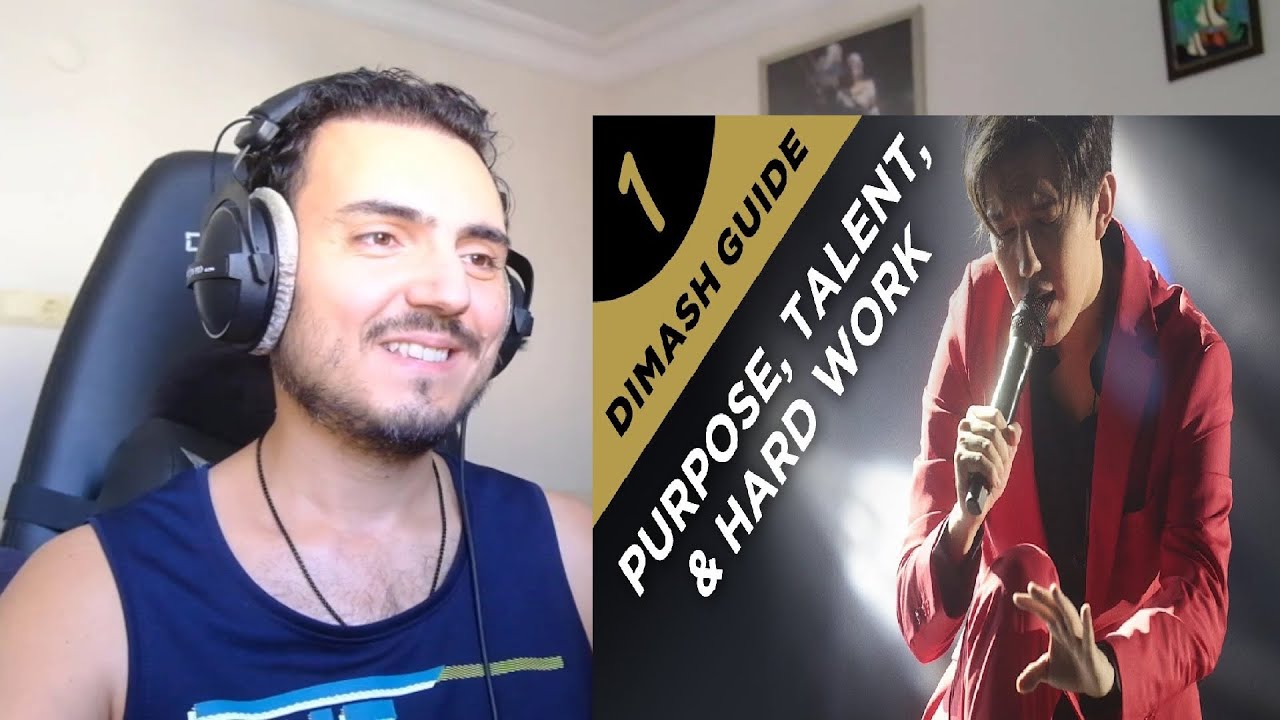 ⭐ THE ULTIMATE DIMASH GUIDE (PART-1) • Purpose, talent & hard work Reaction
