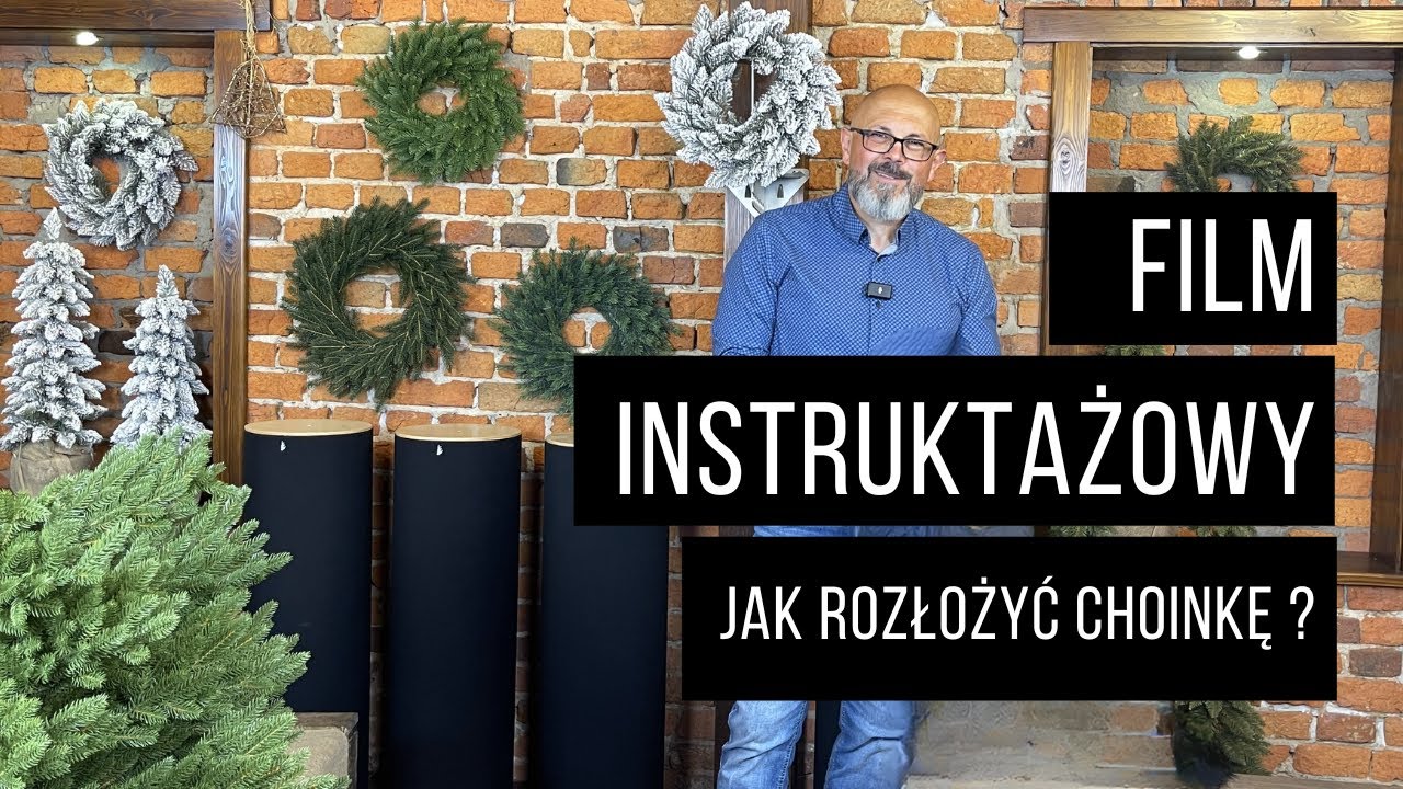 Film instruktażowy- jak rozłożyć choinkę?