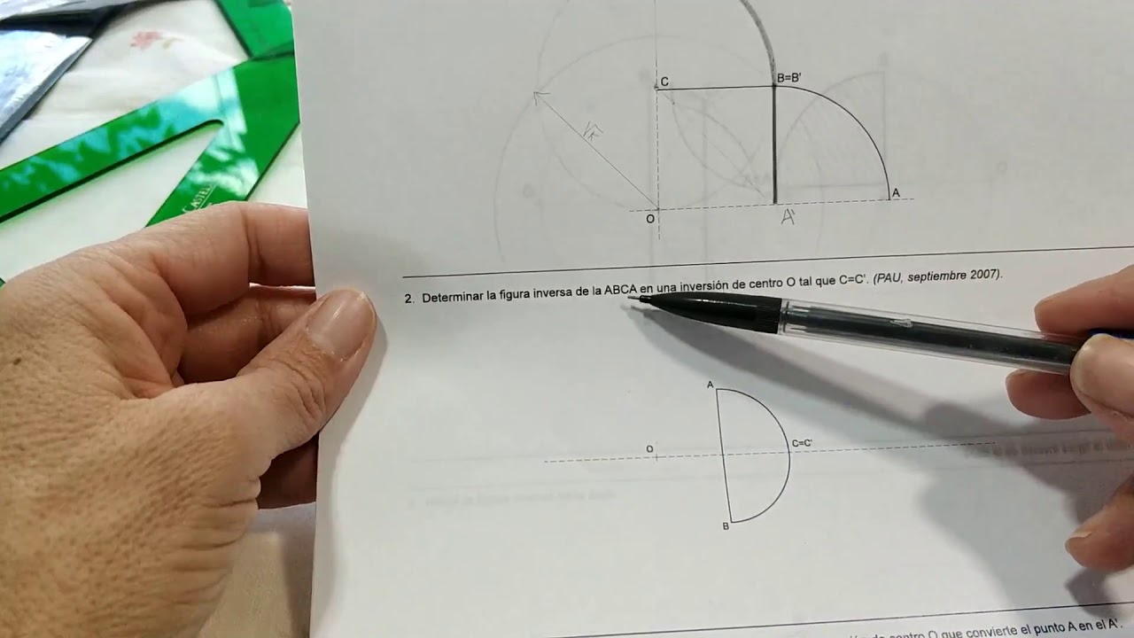 Inversión. Dibujo Técnico II. Ejercicios Diego de Miguel. Hoja 1/4 Ejercicios 1 y 2