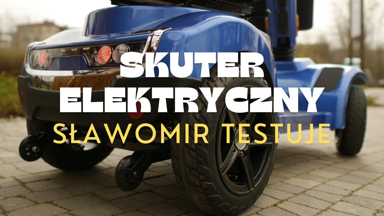 Elektryczny Skuter Inwalidzki Ruidi  - Recenzja - Dofinansowanie PFRON