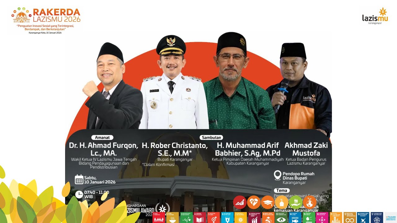 PEMBUKAAN RAKERDA LAZISMU KARANGANYAR 2026